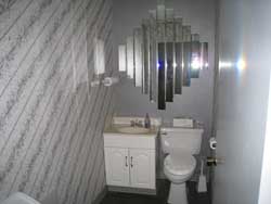 1500 Broadway in Anderson, IN - view of one of two bathrooms.